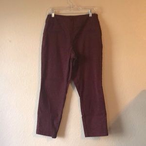EUC Westbound Petites Pull On Ankle Pants